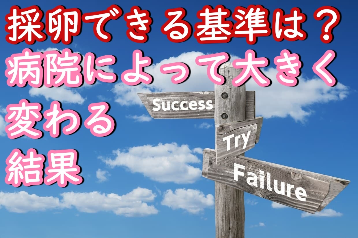 採卵周期に入れない！？-採卵周期に入れる場合・入れない場合-の画像