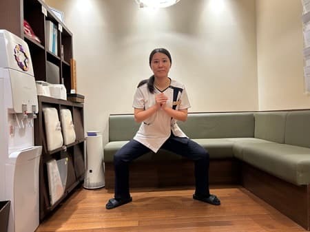 妊活に効果的、スクワット